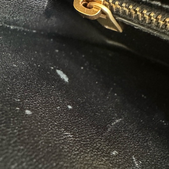 Authentic Saint Laurent Gaby YSL Envelope Croc-Embossed Satchel Bag - Picture 6 of 17